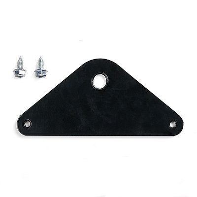 Gancio di traino con scarico laterale